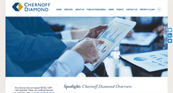 Desktop Screenshot of chernoffdiamond.com